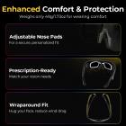 Recording Sunglasses with 8MP Sony Camera, Records 1200P 30fps Videos, 32MP Photos, Dual Stabilization, Dual-mic Noise Cancellation, UV 400 Protection, Kentfaith