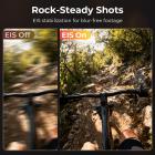 Recording Sunglasses with 13MP Sony Camera, 110-degree Wide Angle, EIS Stabilization, Anti-glare Lenses, 165 Languages Translation, for Cycling, Hiking, Fishing, Kentfaith