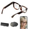 Camera Glasses with 13MP Sony Lens, EIS Stabilization, Dual-mic Noise Cancellation, 32Gb Storage, WiFi Transfer, 2 Lens Types Included, Kentfaith