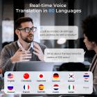 Smart Glasses with Camera, 13MP Sony Lens, Triple Mics with Noise Cancellation, Blue-light Blocking & UV Protection Lenses Included, Kentfaith