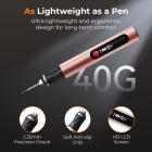 Cordless Engraving Pen with 3 Speeds, 57-in-1 Kit with 30 Bits, 16 Stencils, 6 Grinding Stones, 3 Cutting Wheels, for Rocks, Wood, Glass, etc. Kentfaith