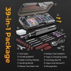 Mini Cordless Rotary Tool Kit, 39-in-1 Set, 6 Speeds Max 16000 RPM, 3.7V Motor with Less Vibration, Rechargeable, Kentfaith