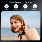 Real-Time Translation Earbuds 2-Way 132 Languages/Accents, Video Call Translator, Transcribe, Summarize Kentfaith