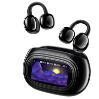 Auriculares con traducción AI en tiempo real, 150 idiomas/acentos, traducción gratuita sin conexión, traducción de llamadas de voz y video, pantalla táctil LCD, auriculares de clip, Kentfaith
