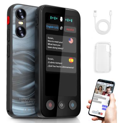 AI Translator Device voor Zakelijk & Handel, 142 Talen Real-Time Online & Offline, Slimme Kantoor/Cross-App/Video/Foto Vertaling, Opname & Transcriptie, Kentfaith