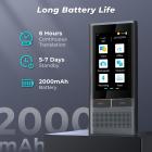 AI Translator Device, 142 Languages Offline & Online, Support Free 4G International Connection, ChatGPT, Offline/Photo/Recording Translation for Business Travel Study, Kentfaith