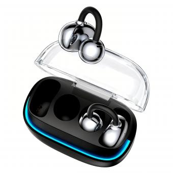Real-time Translator Earbuds with 150 Languages, Offline Translation, Video & Voice Call Translation, 40H Battery Life, Clip-on Design, Kentfaith