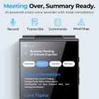 AI Translating Device with Dual Screens, 159 Languages, Smart Meeting Translation & Transcription, 28 Offline Languages, Video Call Translation, Photo Translation, Kentfaith