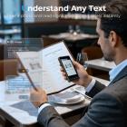 AI Translating Device with Dual Screens, 159 Languages, Smart Meeting Translation & Transcription, 28 Offline Languages, Video Call Translation, Photo Translation, Kentfaith