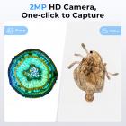 WiFi Electronic Eyepiece for Microscopes, 50 Meters WiFi Range, 2MP Microscope Imager, Capture 4K Photos Videos, Kentfaith