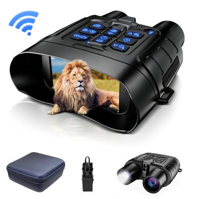 112MP 4K Night Vision Goggles with 1200M/3937FT Rangefinder, Built-in WiFi, 400M/1312FT IR Night Vision, Flashlight & Backlit Buttons, 5000mAh Battery, Kentfaith