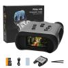 4K Night Vision Goggles with Holographic Display, Infrared Binoculars with 400m / 1314FT Range, 9000mAh Battery, Flashlight & Backlit Buttons, for Hunting, Camping, Wildlife Observation, Kentfaith