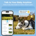 Dog Collar Camera with GPS Tracker, 4G Live Viewing 1080P POV, 30m-150m Electric Fence, 2-way Audio, with Chest & Back Mounting Harness, Kentfaith