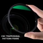 사진기 렌즈를 지지하는 다저항 코팅된 55mm MC UV 보호 필터 호리 호리한 구조