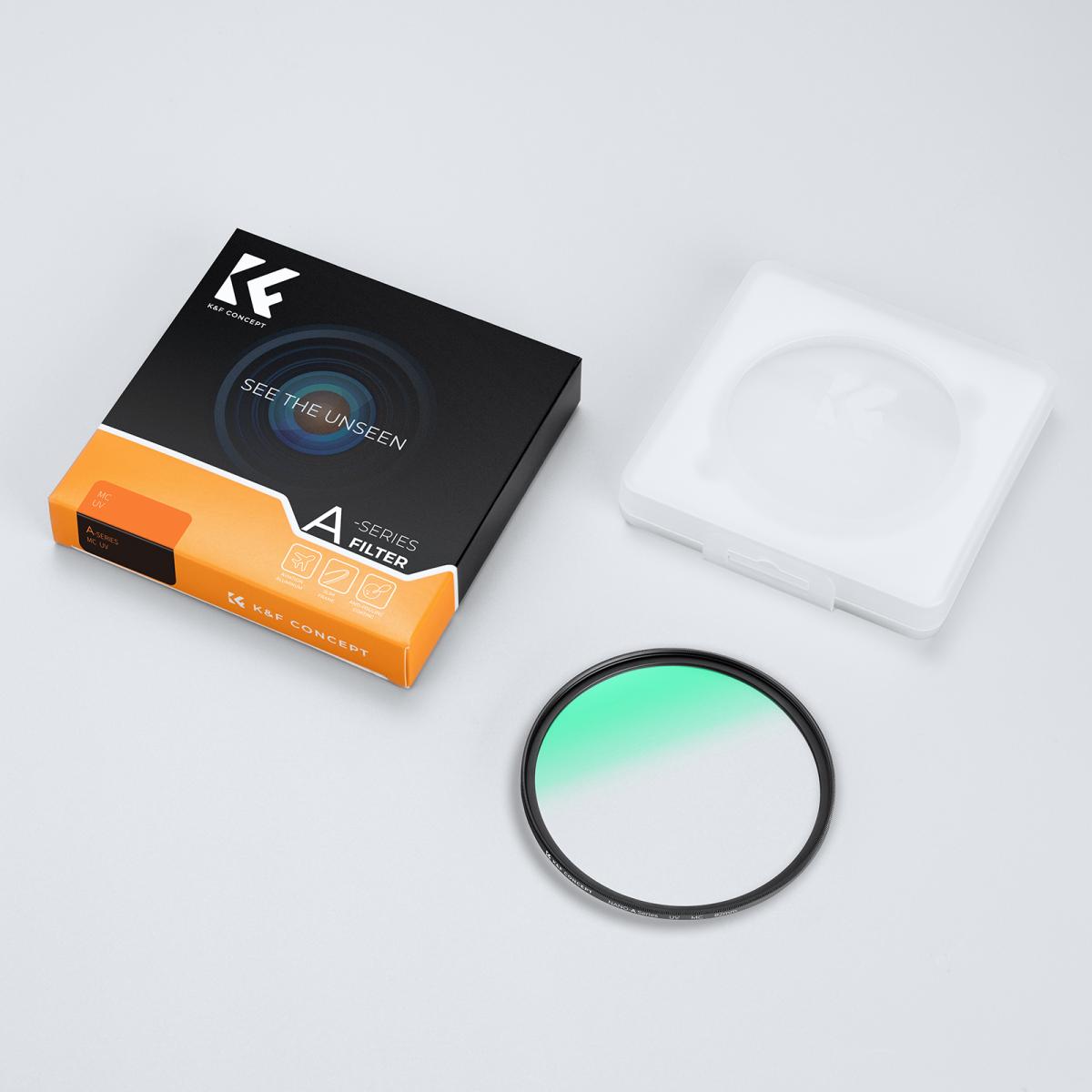 K F Concept Ku Mm Mc Uv Filter Slim Design For Dslr Kentfaith