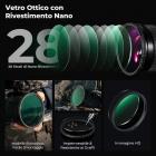 82mm Filtro ND Variabile ND2-ND32 (1-5 Stop) - Serie Nano-Xcel con Leva, 28 Strati di Rivestimento, Vetro Ottico Professionale Multistrato per Foto e Video