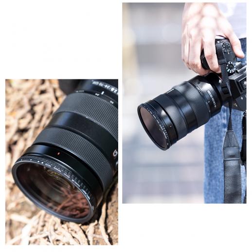 Variable Lens Filter for DSLR Cameras K&F Concept 58MM Ultra Slim ND Filter Adjustable Neutral Density Filter ND2-ND32