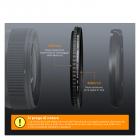 72mm Filtro a Densità Neutra Variabile ND8-128 (3-7 Stop) – Serie Nano-Xcel