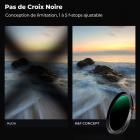 Filtre ND Variable ND2-ND32 (1-5 stops) et Filtre CPL Polarisant Circulaire 58mm 2 en 1 avec 28 Couches de Nano-revêtement - Série Nano-Xcel