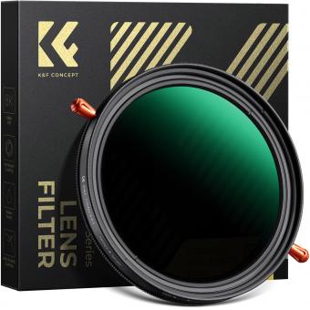 82mm Filtro 2 in 1 ND2-32 Variabile (1-5 Stop) + Polarizzatore CPL - Serie Nano-Xcel