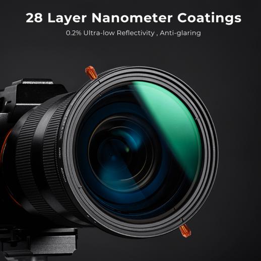 ND2-ND32 Filter and CPL Filter 2 in 1 Nano X - K&F Concept