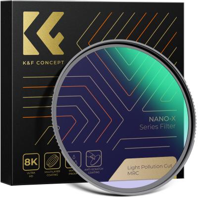 K&F Concept 67mm Natural Night Nano-Coated Light Pollution Filter for Clear Night Photography