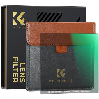 K&F Concept 100x100mm Filtro Quadrato ND8 (3 stops) - Serie Nano-Xcel