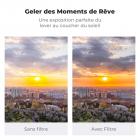 SJ52 GND8 Filtre Carré 100x150 mm Soft (3 f-stops) Filtre de Densité Neutre Dégradé Inversé