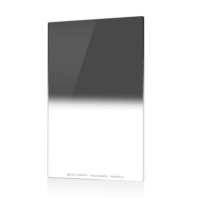Hard Grad ND8 Square Filter, Graduated Neutral Density Filter GND8 (0.9/3 Stops) 100*150*2mm Slim HD Optical Glass 20 Layer Double Side MRC Coating