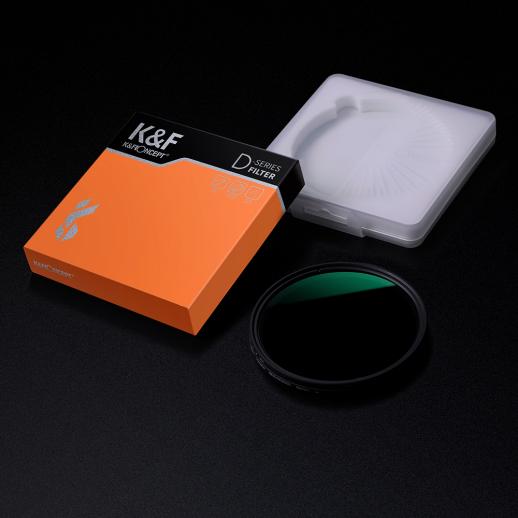 K&F Concept 77mm Variable Neutral Density ND8-ND2000 ND Filter for Camera Lenses with Multi-Resistant Coating Waterproof