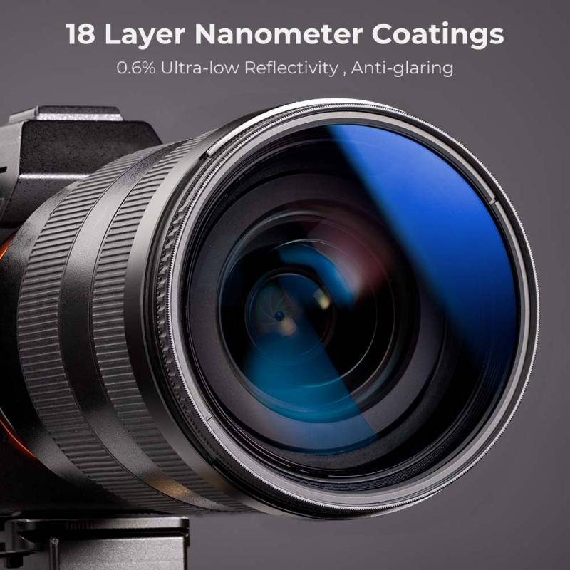ND filter reduces light without affecting color.