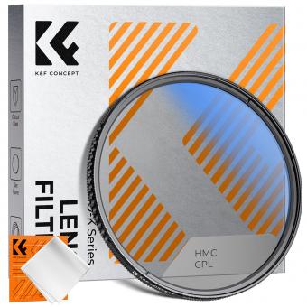 67mm Filtro Polarizzatore Circolare CPL con Rivestimento Nano a 18 Strati + Panni per la Pulizia - Serie Nano-Klear