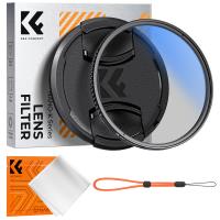 77mm Filtro polarizzatore circolare CPL con Rivestimento Nano a 18 Strati + Tappo per obiettivo + Panni per la Pulizia - Serie Nano-Klear