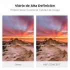 100x150mm Filtro ND16 Degradado Inverso Cuadrado GND16 de Vidrio Óptico HD Serie Nano-Xcel