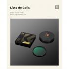 Filtre Black Mist 1/8 95 mm - Effet Diffusion Cinéma & Glow Subtil - Idéal pour Vidéo de Nuit, Mariage et Portrait - Multicouches 28 Couches