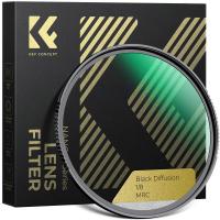 82mm Filtro Black-Mist 1/8 Filtro Black Diffusion 1/8 Vetro Ottico HD con 28 Strati di Nano-Rivestimento -Serie Nano-Xcel