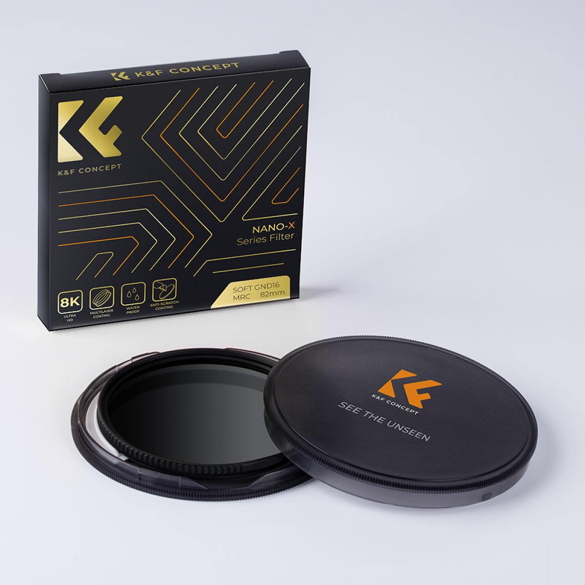 Graduated Lens Filter Soft GND16 | K&F Concept ND Filters