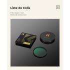 Filtre Black Mist 1/2 62 mm - Effet Diffusion Cinéma & Glow Subtil - Idéal pour Vidéo de Nuit, Mariage et Portrait - Multicouches 28 Couches