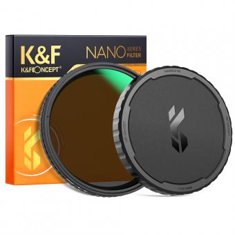67mm Variable ND2-32 Filter with Cap, Adjustable  Neutral Density ND Filter Kit