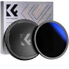 82mm Variable ND2-400 Filter With Cap, K Pro Fader ND2 to ND400 (9 Stop)