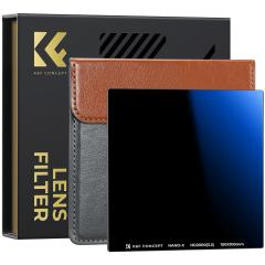 K&F Concept Nano-X Filtro Quadrato ND2000 (11 stops) a Lastra 100x100mm in Vetro Ottico con 28 Strati Rivestimento Nano Compatibile Nano-X Porta Filtri per Lente