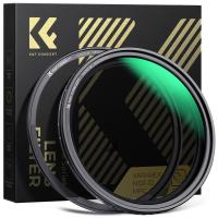 K&F Concept Filtro Magnetico ND Variabile 62mm ND2-32 (5 Stop) Variabile + Anello adattatore Magnetico - Serie Nano-Xcel