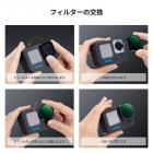 K&F Concept 可変ND2-32フィルター（GoPro Hero 13 Black対応）、GoPro 12/11/10/9 Black用ニュートラルデンシティ減光フィルター、マルチコートHD光学ガラスアクションカメラアクセサリー