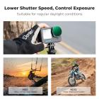 K&F Concept Variable ND2-32 Filter Compatible with GoPro Hero 13 Black, Neutral Density Light Reduction Filter for Go Pro 12/11/10/9 Black, Multicoated HD Optical Glass Action Camera Accessories