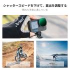 K&F Concept 可変ND32-512フィルター（GoPro Hero 13 Black対応）、GoPro 12/11/10/9 Black用ニュートラルデンシティ減光フィルター、マルチコートHD光学ガラスアクションカメラアクセサリー