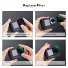 K&F Concept Variable ND32-512 Filter Compatible with GoPro Hero 13 Black, Neutral Density Light Reduction Filter for Go Pro 12/11/10/9 Black, Multicoated HD Optical Glass Action Camera Accessories