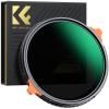 52mm ND4-ND64 (2-6 Stop) Variable ND Filter and CPL Circular Polarizing Filter 2 in 1 with 28 Layers of Anti-reflection Green Film, Two Orange Levers, Imported White Cloth Nano-X Series