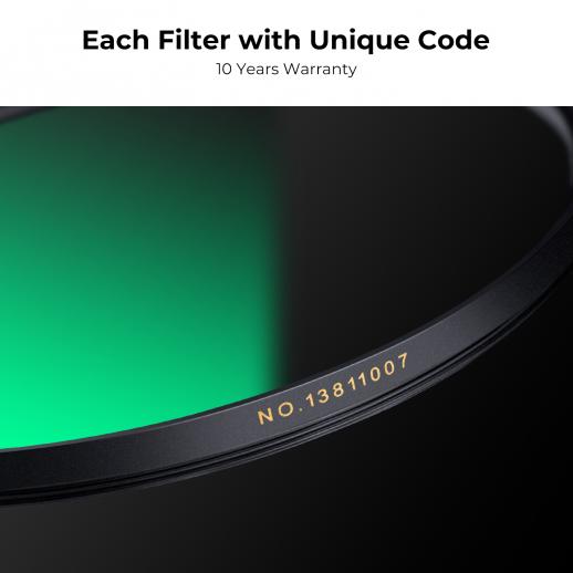 MCUV Filter Brass Frame 36-Layer Nano-X PRO - KENTFAITH