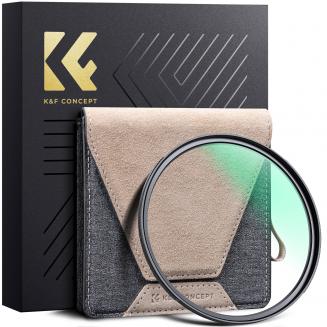 82mm MCUV Filter Brass Frame MultifunctionalHD Ultra-Thin Brass Frame 36-Layer Anti-Reflection Green Film Nano-Xcel Pro Series