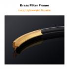 82mm MCUV Filter Brass Frame MultifunctionalHD Ultra-Thin Brass Frame 36-Layer Anti-Reflection Green Film Nano-Xcel Pro Series